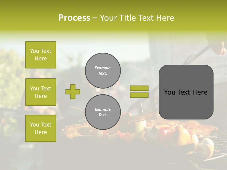 Pretzel Beer Glass Female PowerPoint Template