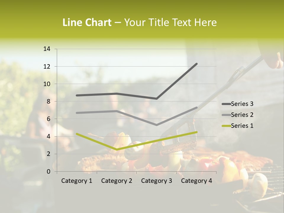 Pretzel Beer Glass Female PowerPoint Template