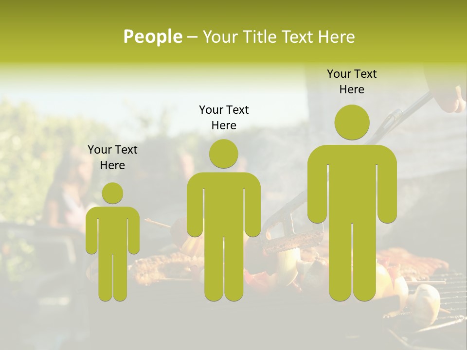 Pretzel Beer Glass Female PowerPoint Template