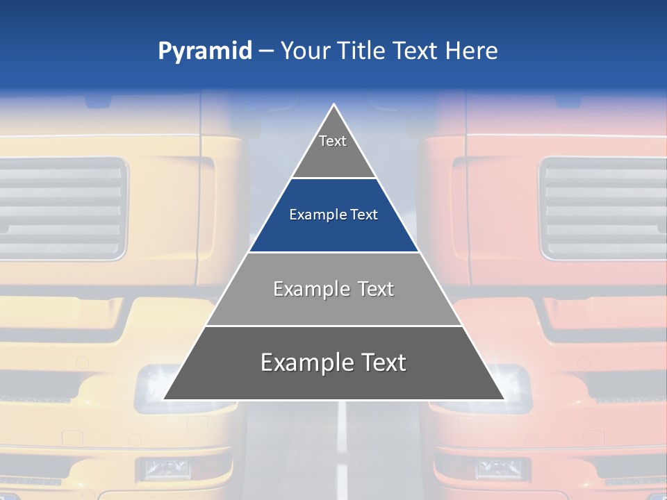Strength Vision Van PowerPoint Template