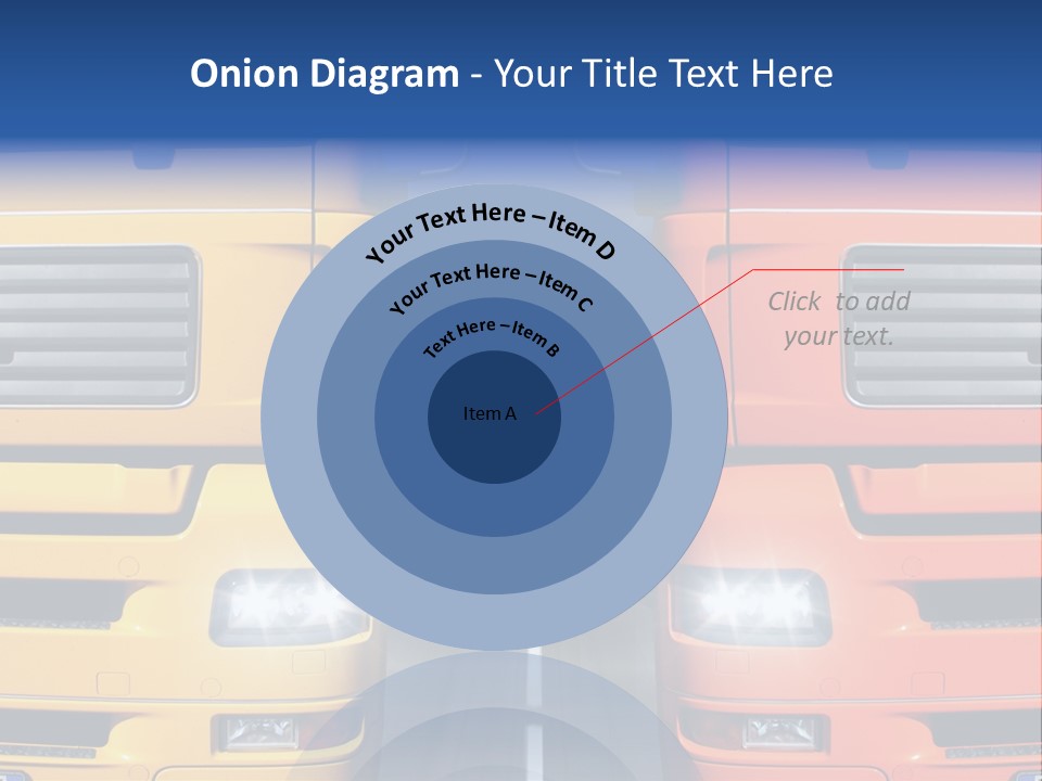 Strength Vision Van PowerPoint Template