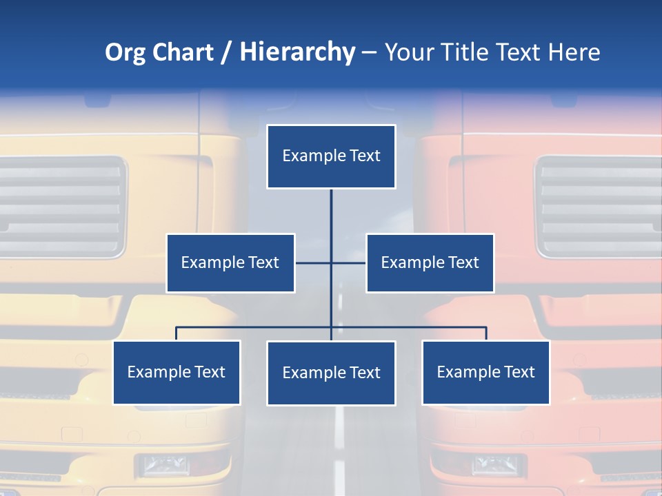 Strength Vision Van PowerPoint Template