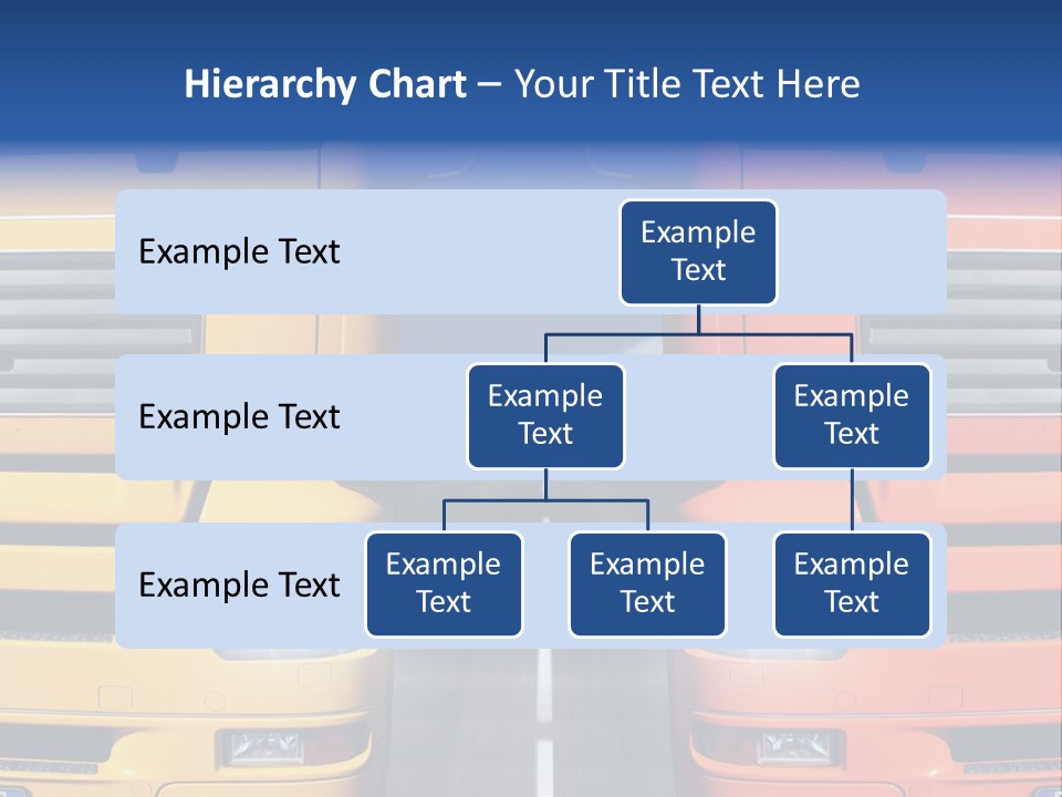 Strength Vision Van PowerPoint Template