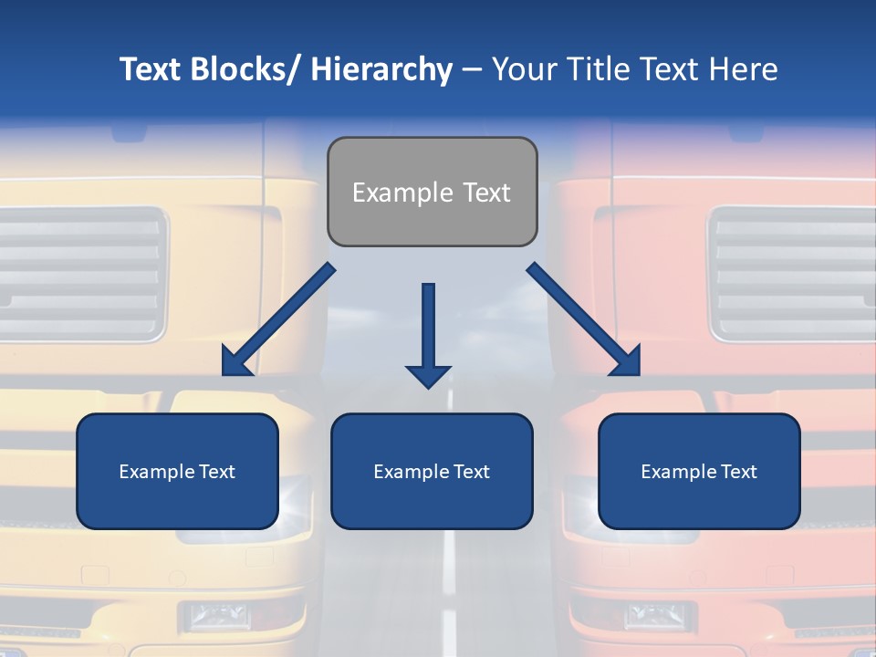 Strength Vision Van PowerPoint Template