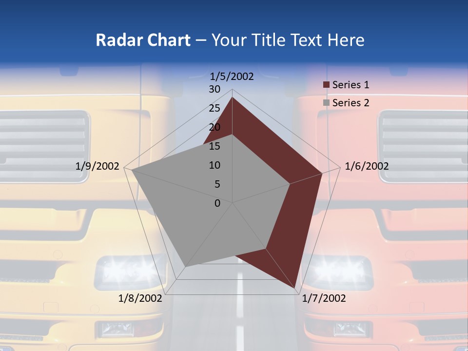 Strength Vision Van PowerPoint Template