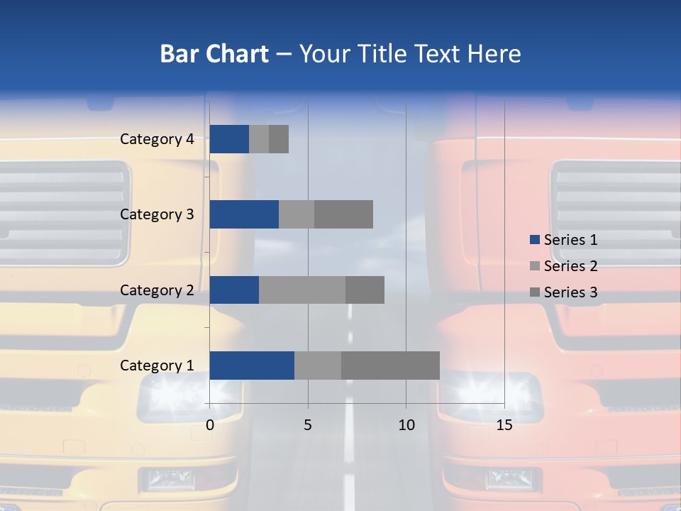 Strength Vision Van PowerPoint Template
