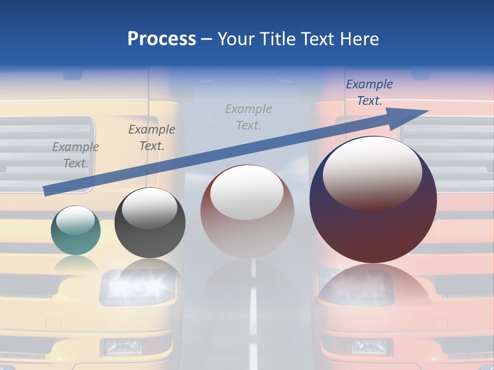 Strength Vision Van PowerPoint Template