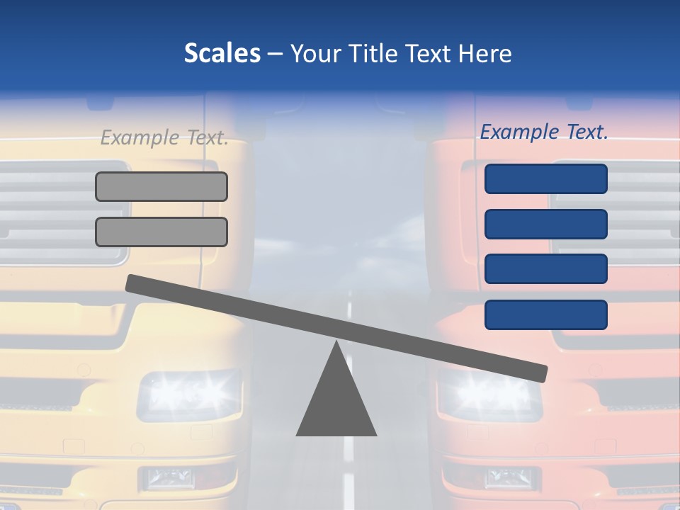 Strength Vision Van PowerPoint Template