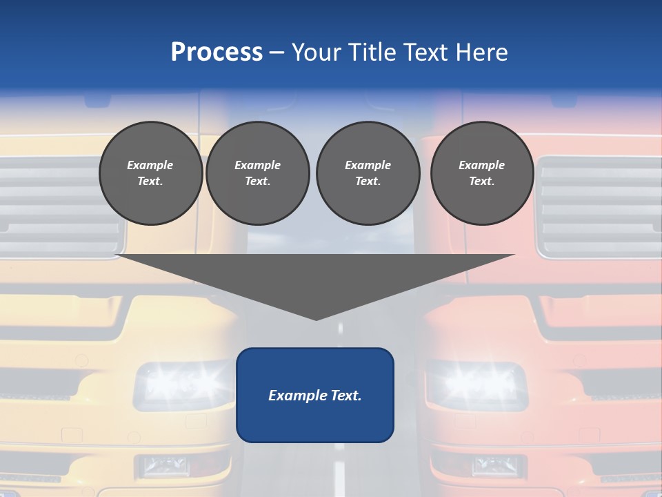 Strength Vision Van PowerPoint Template