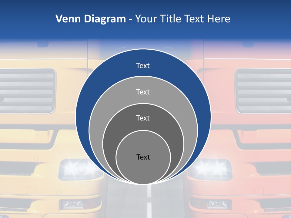 Strength Vision Van PowerPoint Template