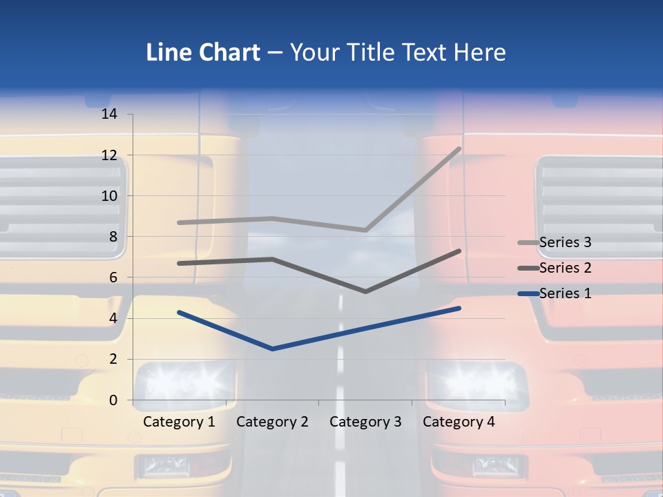 Strength Vision Van PowerPoint Template