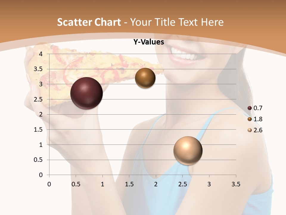 Head Shot Girl Health PowerPoint Template