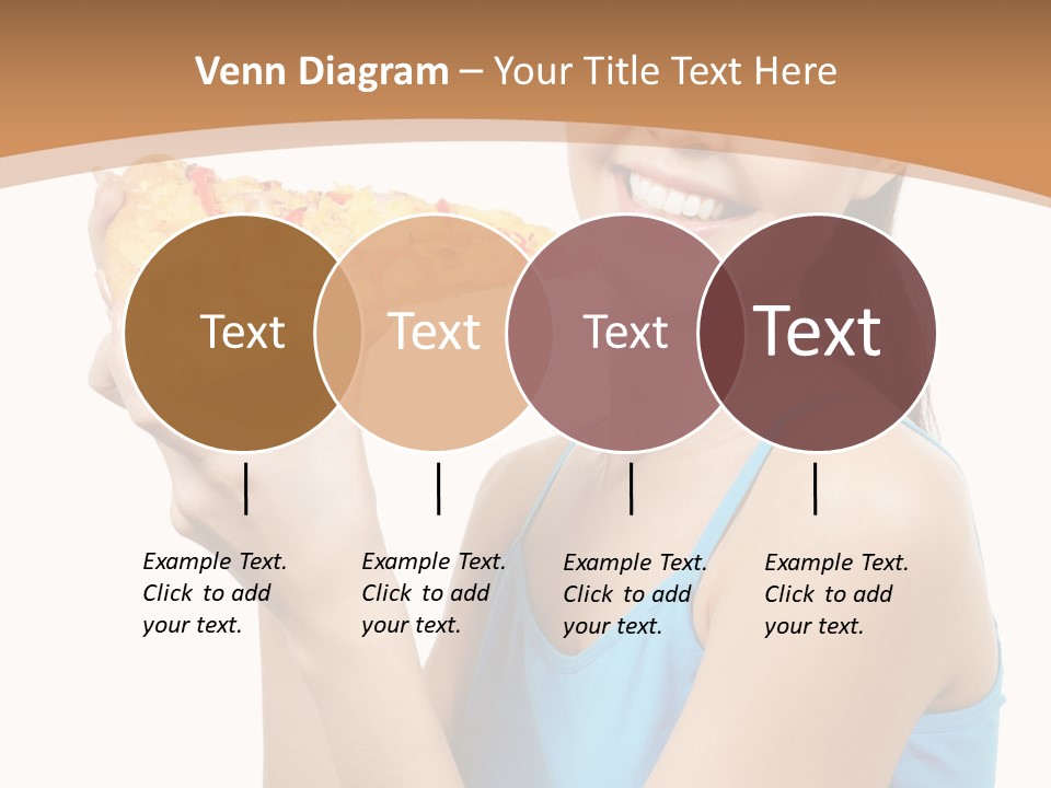 Head Shot Girl Health PowerPoint Template