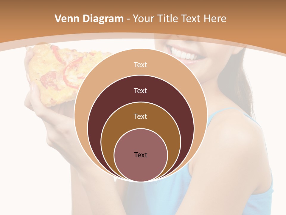 Head Shot Girl Health PowerPoint Template