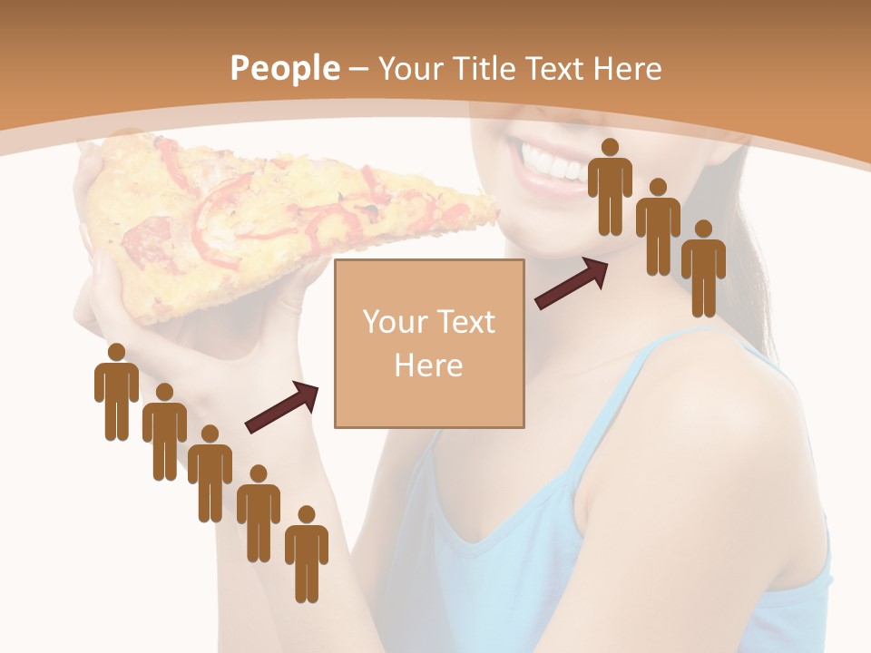 Head Shot Girl Health PowerPoint Template