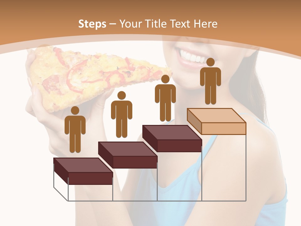 Head Shot Girl Health PowerPoint Template