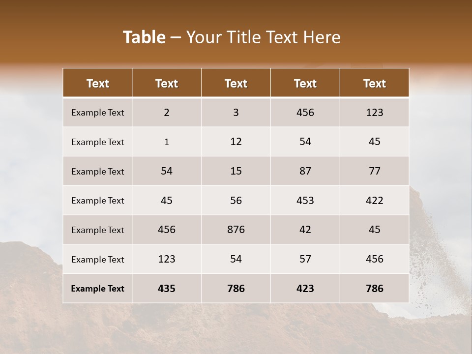 Bulldozer Machinery Excavate PowerPoint Template