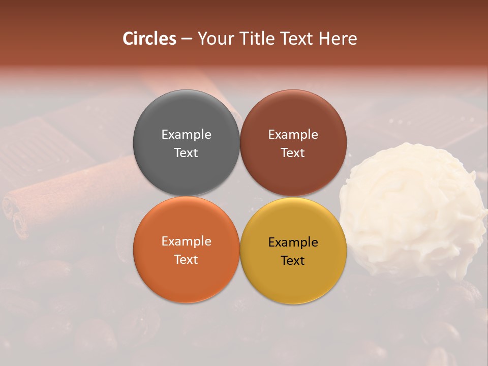 Truffle Christmas Sweet PowerPoint Template