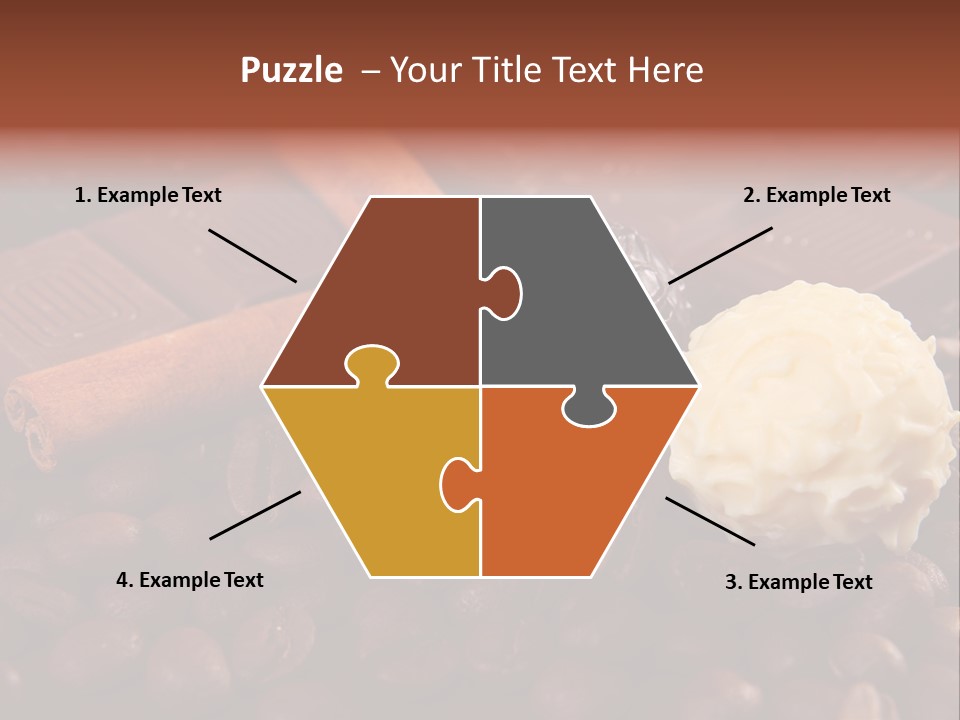 Truffle Christmas Sweet PowerPoint Template