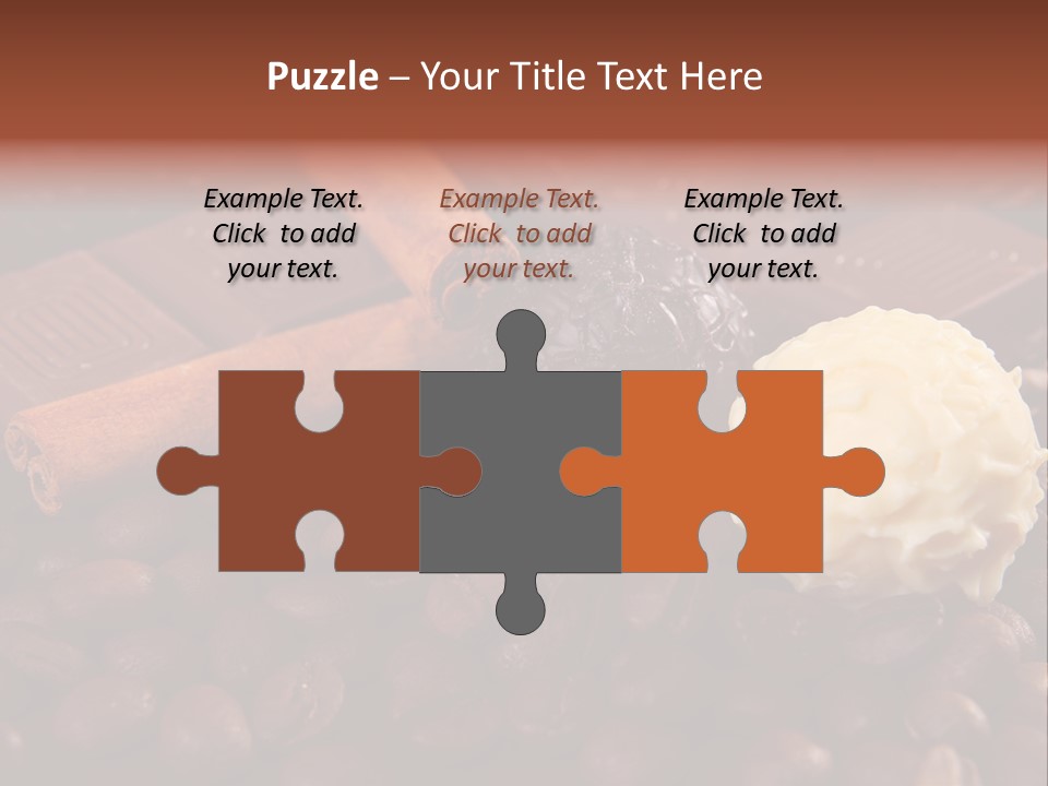 Truffle Christmas Sweet PowerPoint Template