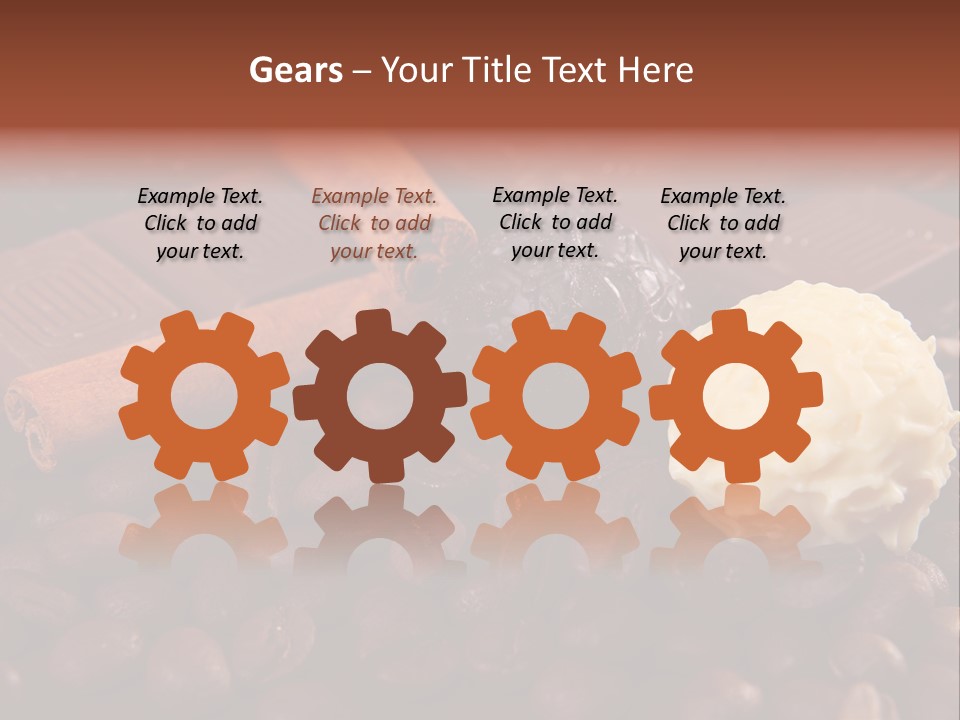 Truffle Christmas Sweet PowerPoint Template