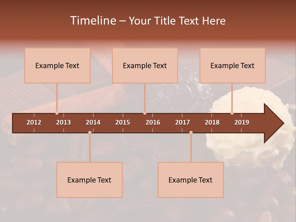 Truffle Christmas Sweet PowerPoint Template