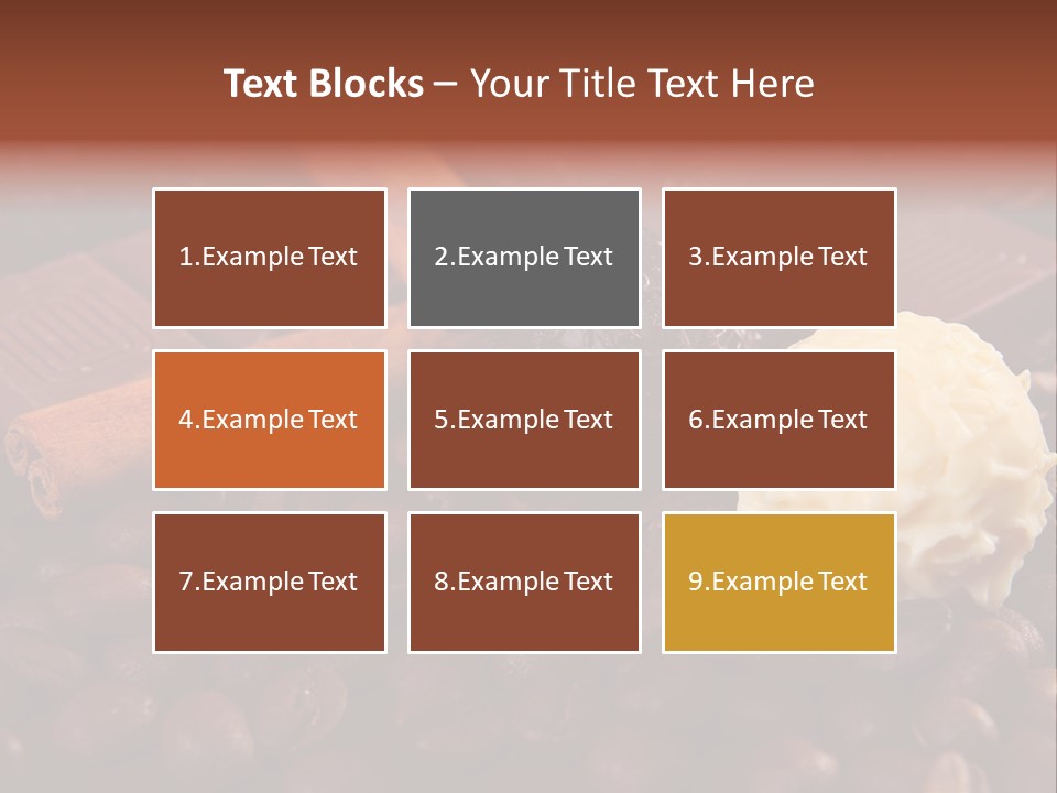 Truffle Christmas Sweet PowerPoint Template
