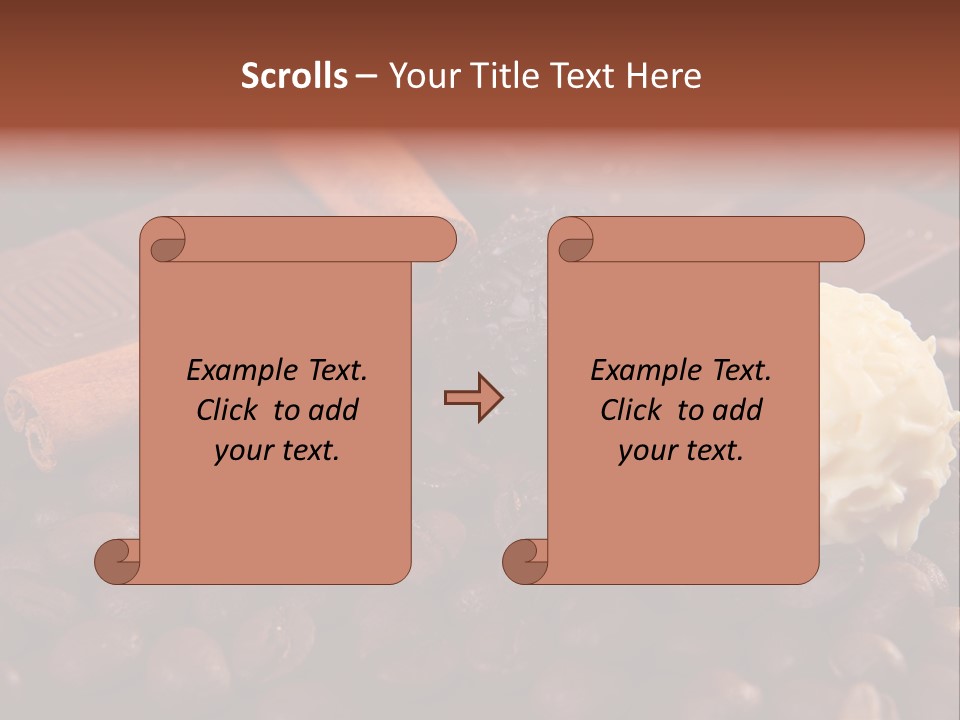 Truffle Christmas Sweet PowerPoint Template