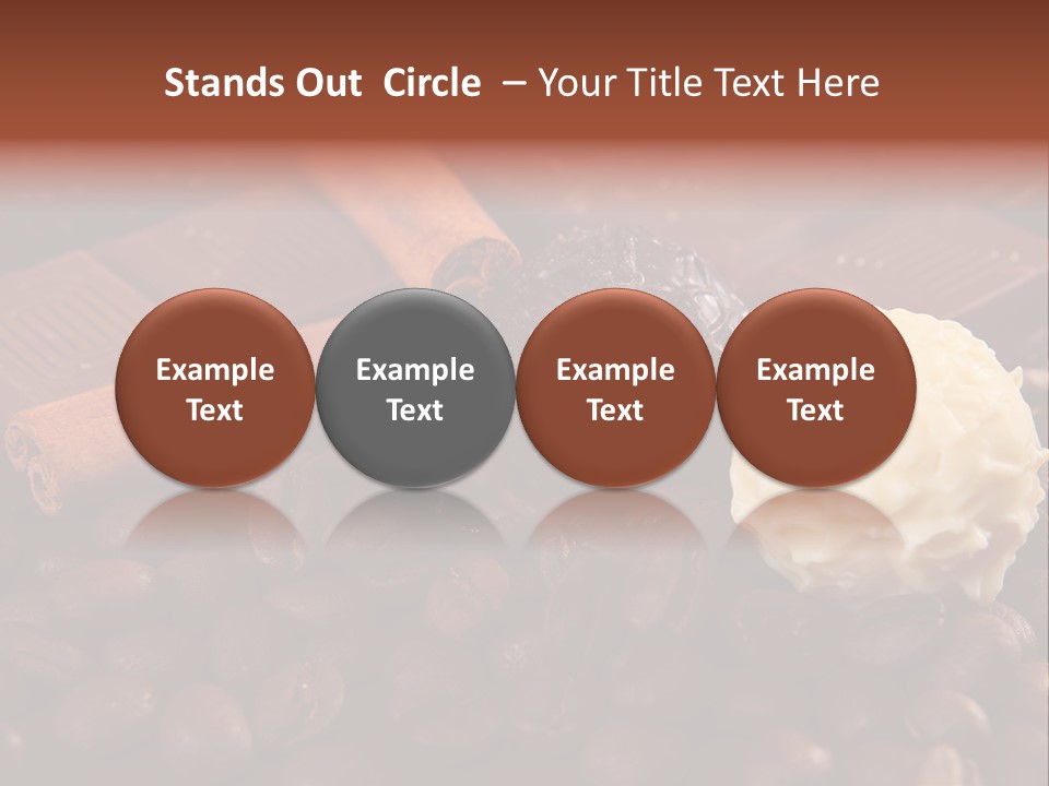 Truffle Christmas Sweet PowerPoint Template