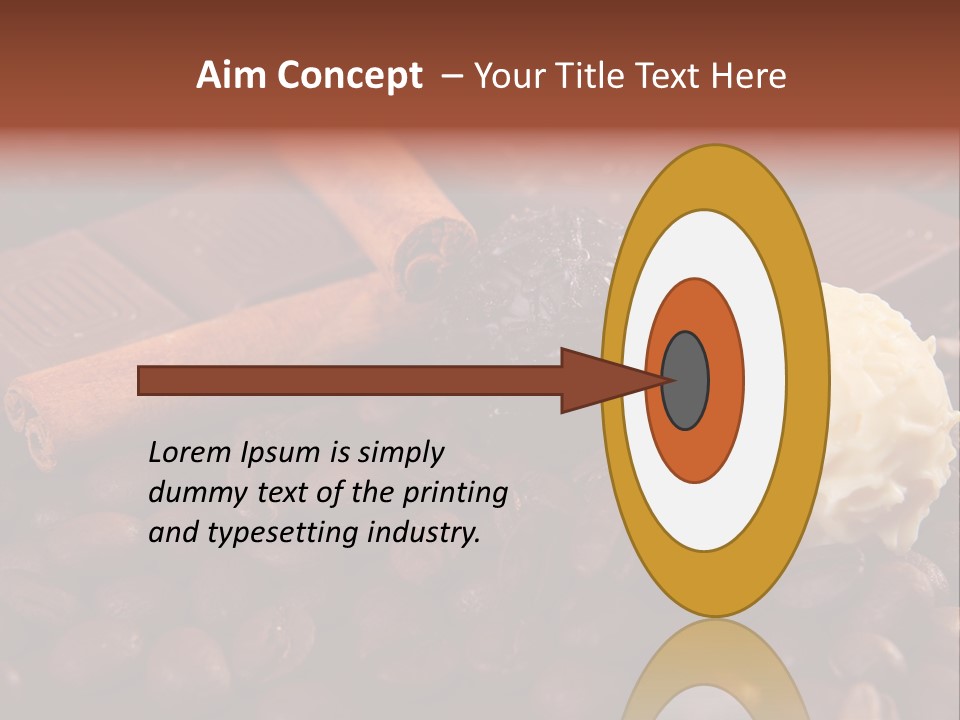 Truffle Christmas Sweet PowerPoint Template