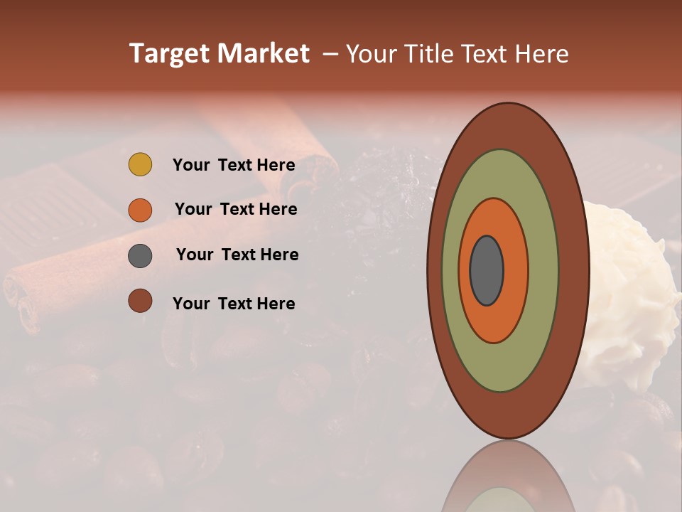 Truffle Christmas Sweet PowerPoint Template