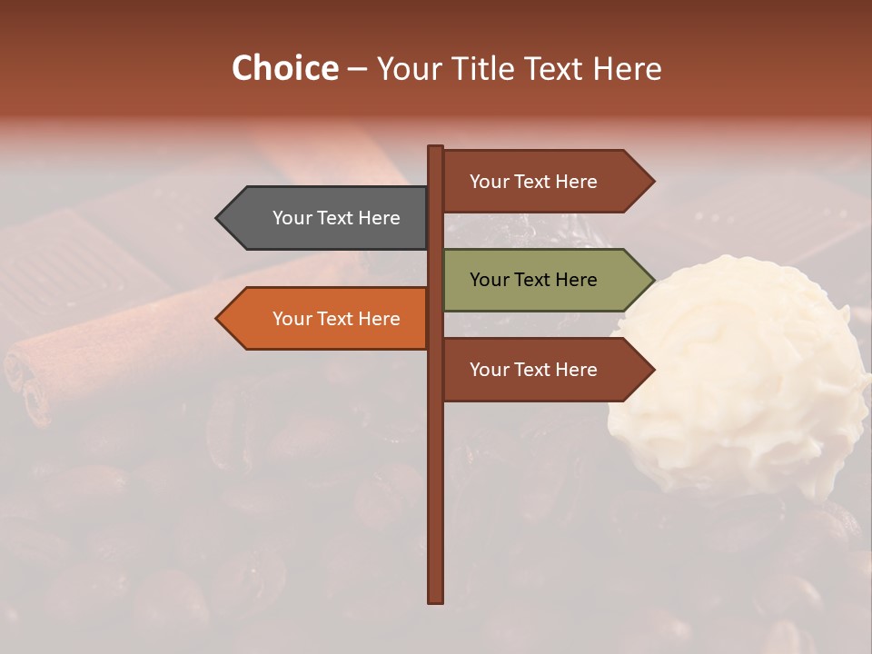 Truffle Christmas Sweet PowerPoint Template