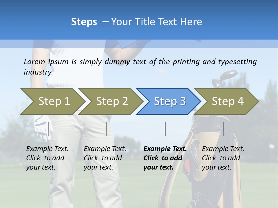 Drug Hobby Gulf PowerPoint Template