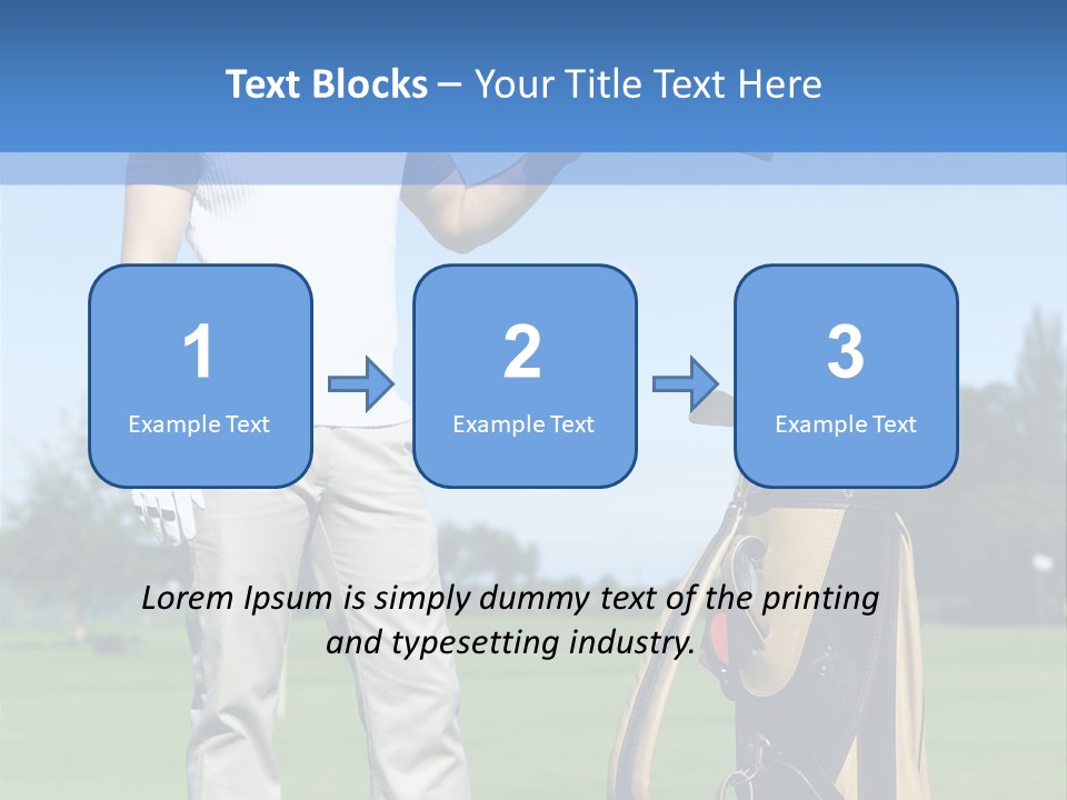 Drug Hobby Gulf PowerPoint Template