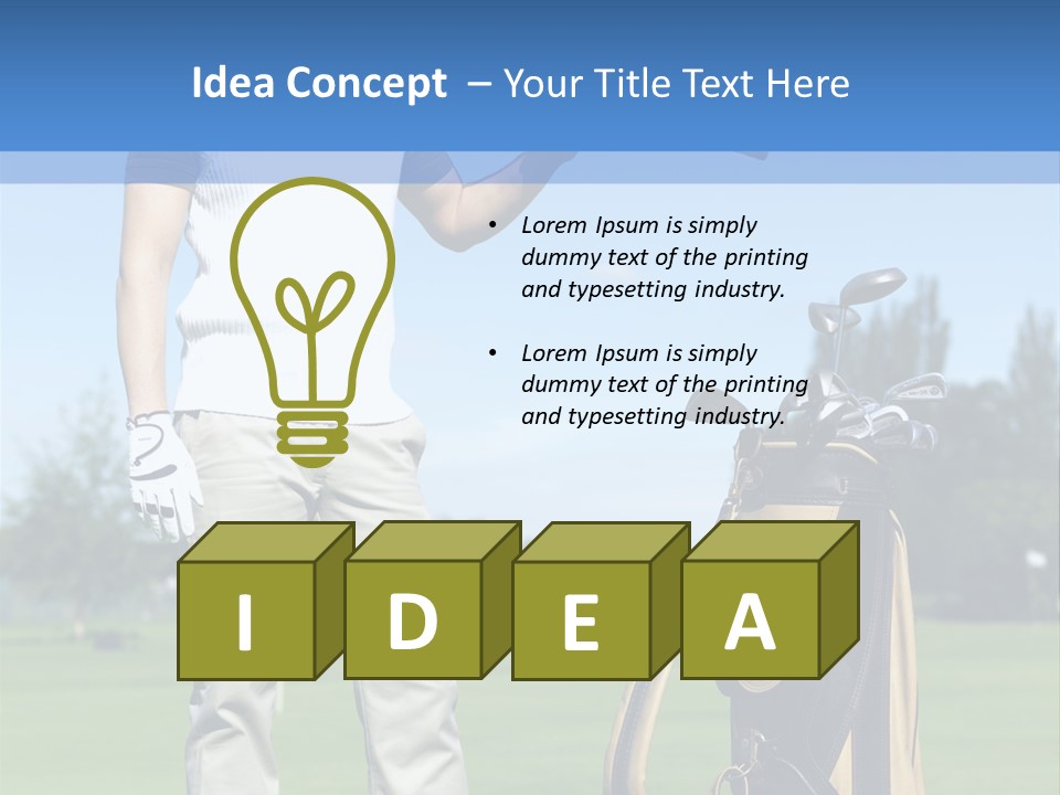 Drug Hobby Gulf PowerPoint Template