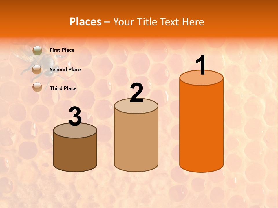 Honeycomb Worker Industrious PowerPoint Template