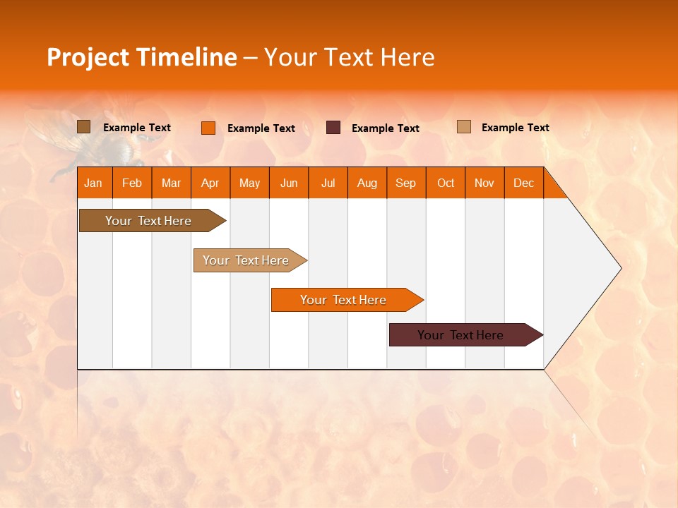 Honeycomb Worker Industrious PowerPoint Template