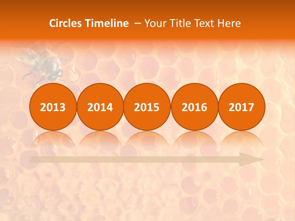 Honeycomb Worker Industrious PowerPoint Template