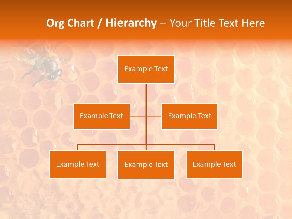 Honeycomb Worker Industrious PowerPoint Template