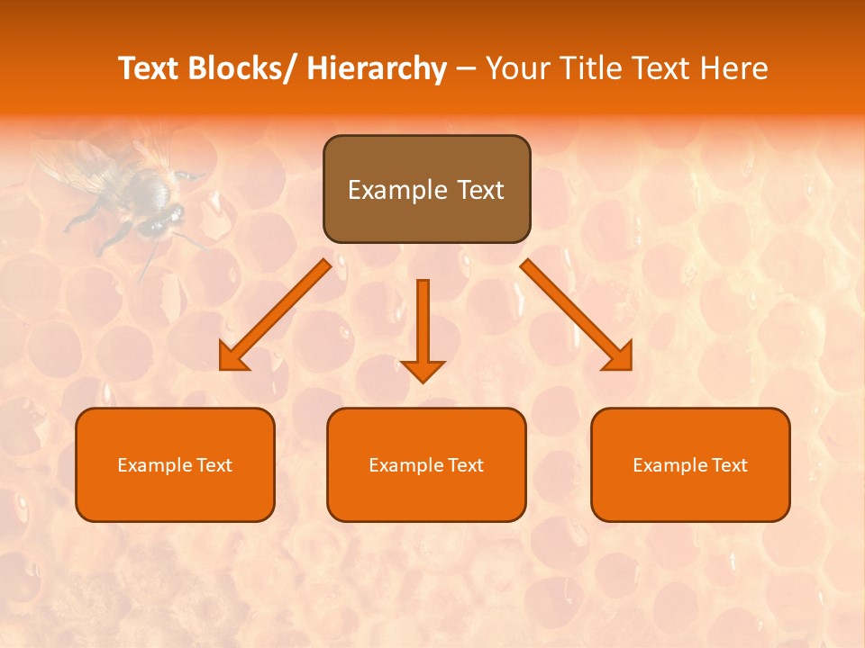 Honeycomb Worker Industrious PowerPoint Template