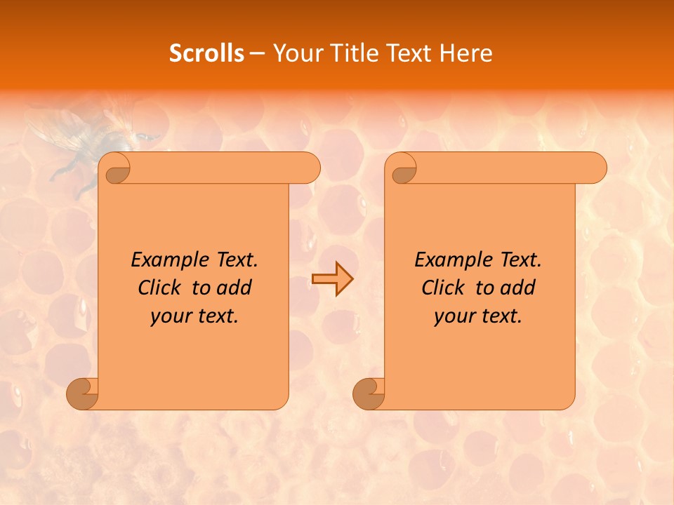 Honeycomb Worker Industrious PowerPoint Template