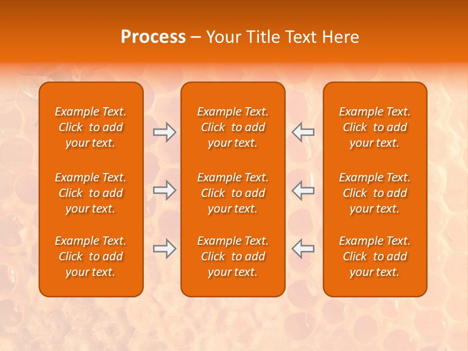 Honeycomb Worker Industrious PowerPoint Template