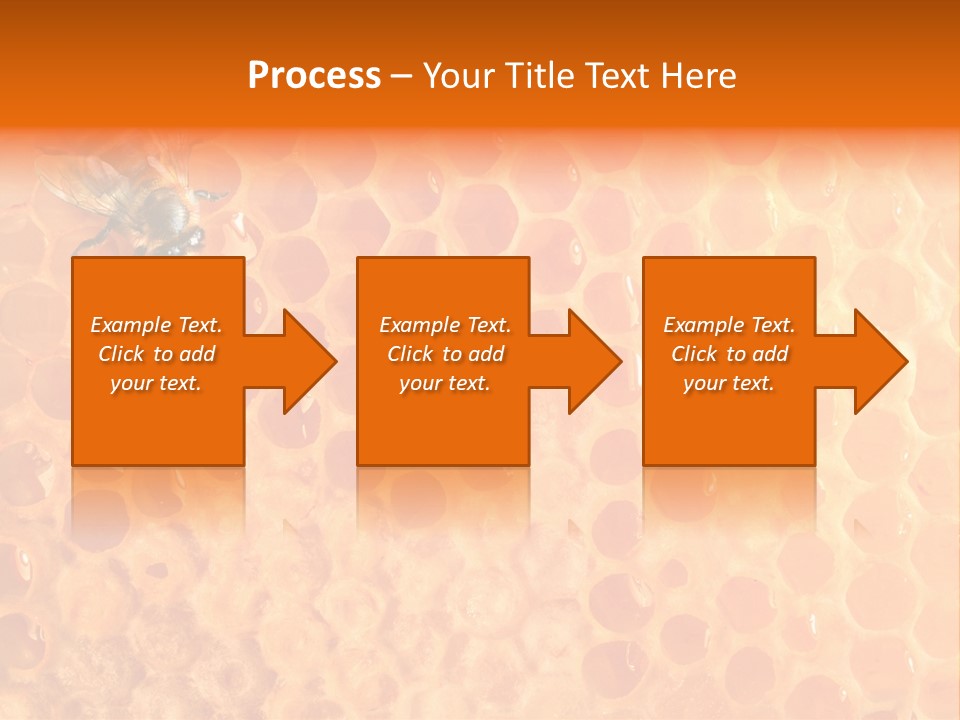 Honeycomb Worker Industrious PowerPoint Template