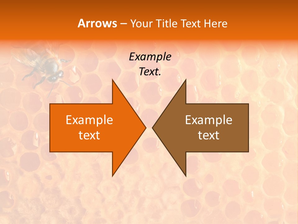 Honeycomb Worker Industrious PowerPoint Template