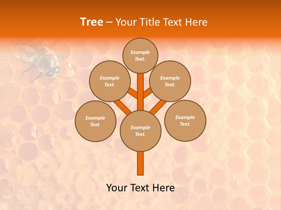 Honeycomb Worker Industrious PowerPoint Template