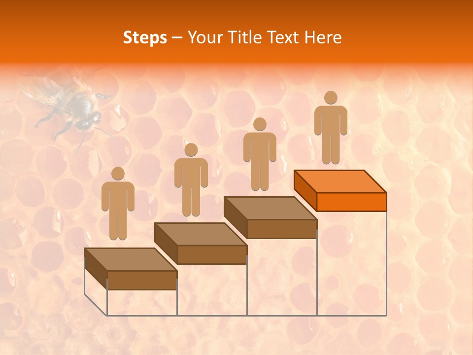 Honeycomb Worker Industrious PowerPoint Template