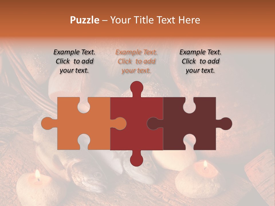 Pitcher Loaves Christianity PowerPoint Template