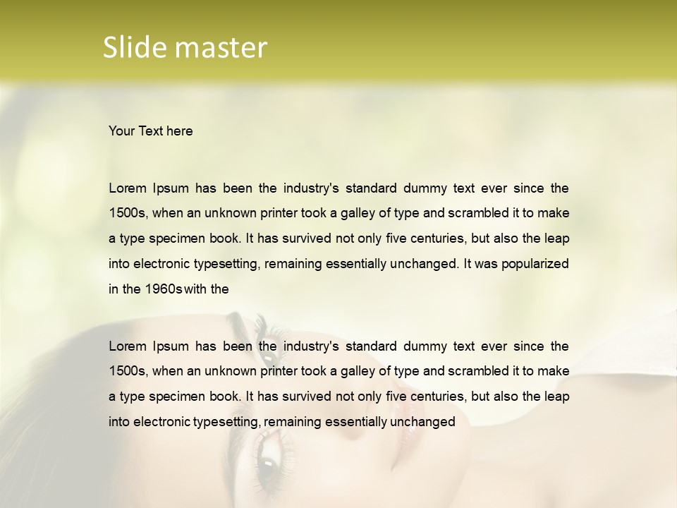 Meal Bun Cheeseburger PowerPoint Template