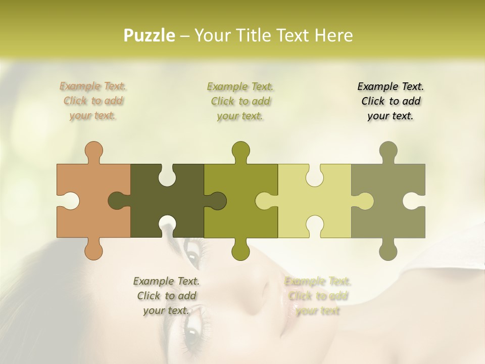 Meal Bun Cheeseburger PowerPoint Template