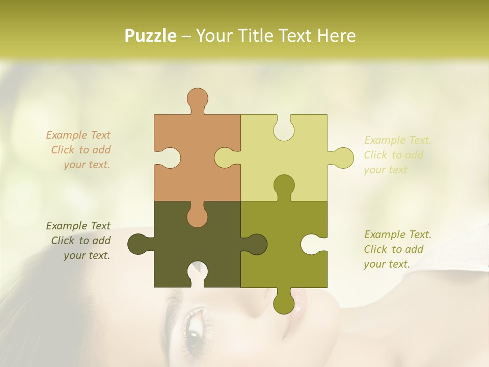 Meal Bun Cheeseburger PowerPoint Template